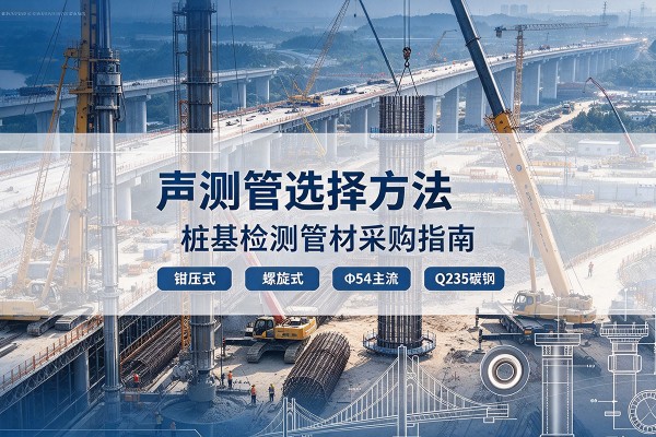 连城声测管选型标准