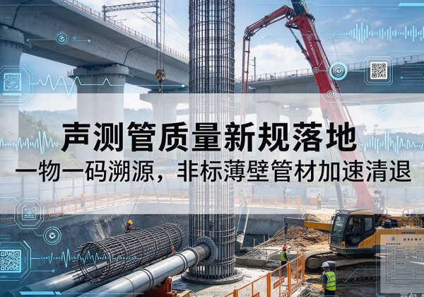连城声测管质量新规落地，一物一码溯源，非标薄壁管材加速清退