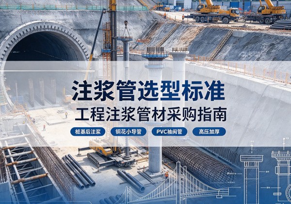 连城注浆管选型标准